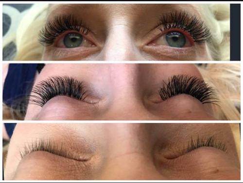 Volume Full Set of Lash Extensions by Brittany!