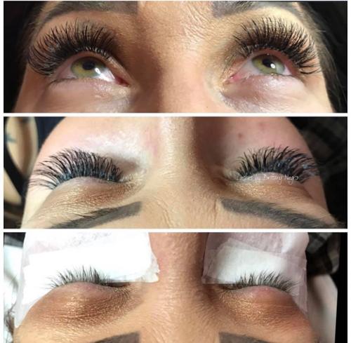 Volume Full Set of Lash Extensions by Brittany!